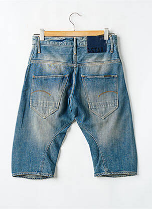 Bermuda tissage denim taille normale bleu G STAR homme