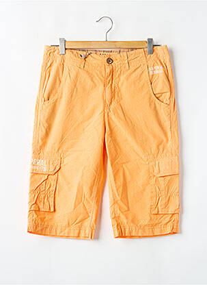 Bermuda tissage popeline orange KAPORAL garçon