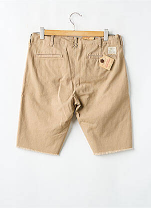 Short fermeture zippée sous rabat boutonné marron RALPH LAUREN homme