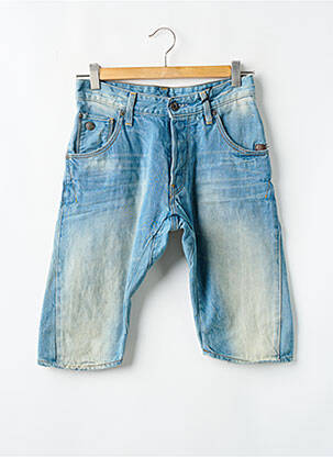 Bermuda tissage denim taille normale bleu G STAR homme