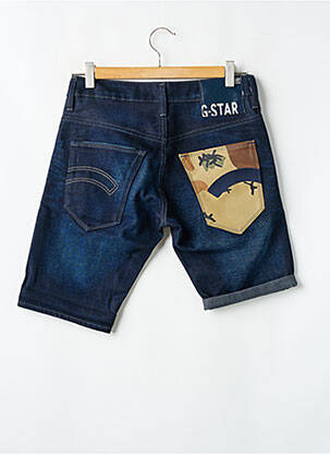Bermuda tissage denim taille normale bleu G STAR homme