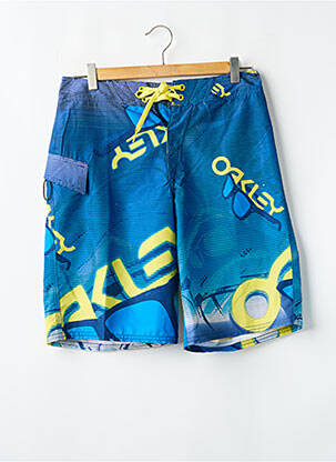 Short de bain tissage popeline bleu OAKLEY homme