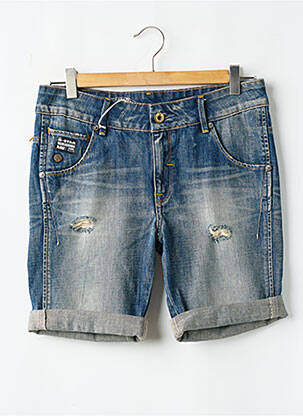 Short tissage denim taille normale bleu G STAR femme