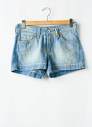 Short tissage denim taille normale bleu CHEFDEVILLE femme
