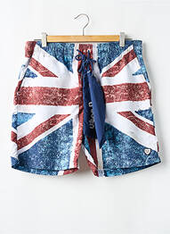 Short de bain tissage popeline bleu PEPE JEANS homme