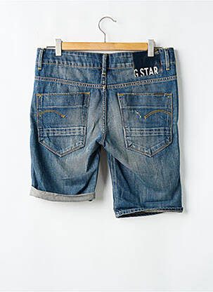 Bermuda coupe droite taille normale bleu G STAR femme