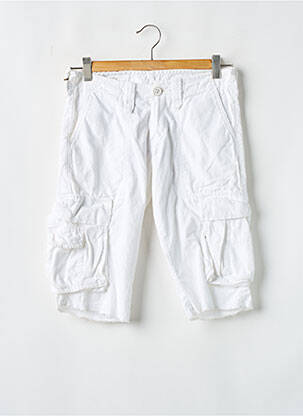 Bermuda blanc LE TEMPS DES CERISES pour femme