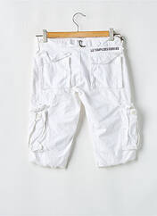 Bermuda blanc LE TEMPS DES CERISES pour femme seconde vue