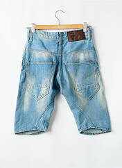Bermuda bleu G STAR pour homme seconde vue