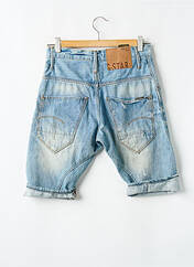 Bermuda bleu G STAR pour homme seconde vue