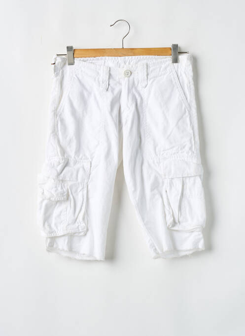Bermuda blanc LE TEMPS DES CERISES pour femme