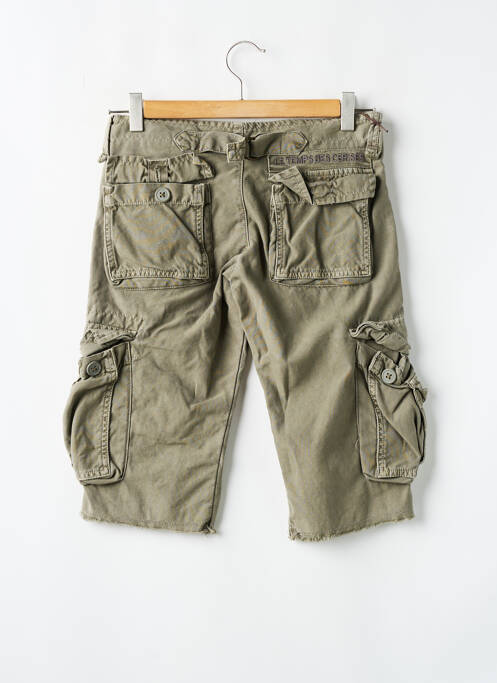 Bermuda vert LE TEMPS DES CERISES pour femme