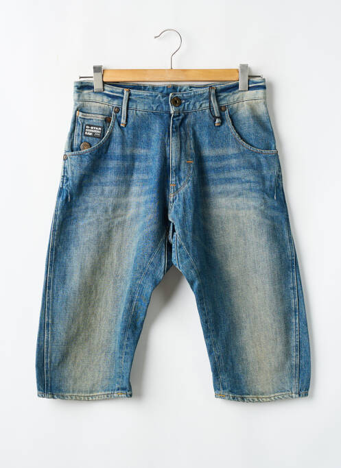 Bermuda bleu G STAR pour homme