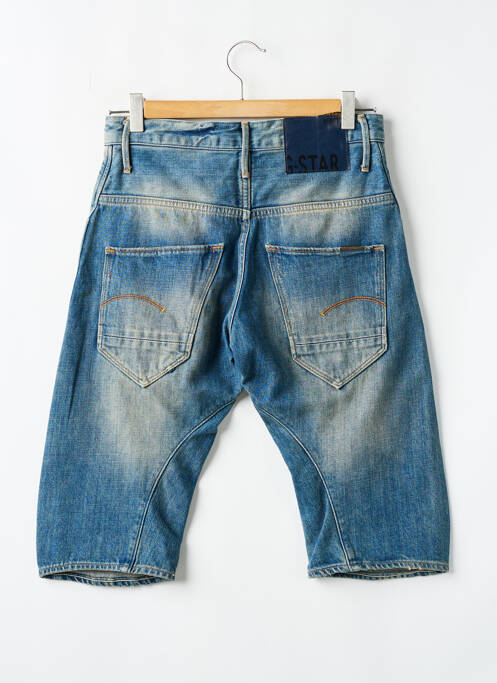 Bermuda bleu G STAR pour homme