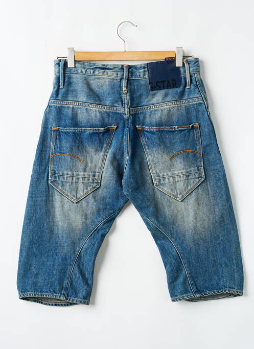 Bermuda bleu G STAR pour homme