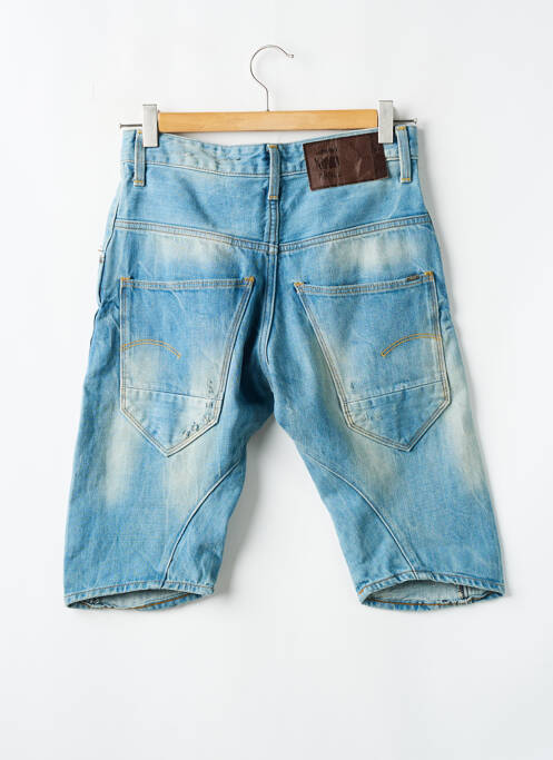 Bermuda bleu G STAR pour homme