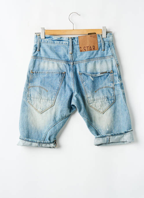 Bermuda bleu G STAR pour homme