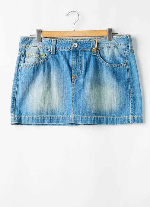 Jupe courte bleu CHEFDEVILLE pour femme