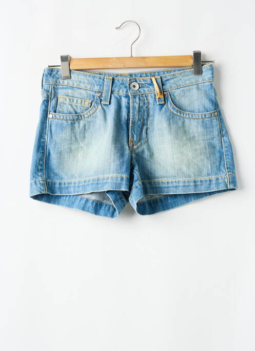 Short bleu CHEFDEVILLE pour femme