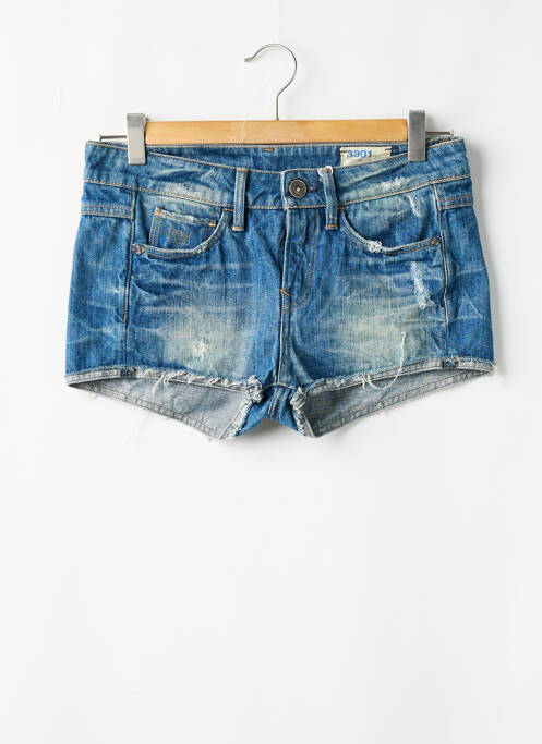 Short bleu G STAR pour femme