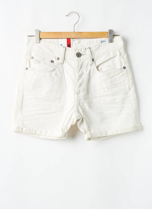 Short blanc G STAR pour homme