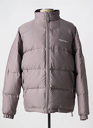 Doudoune manches longues sans capuche vert REEBOK homme
