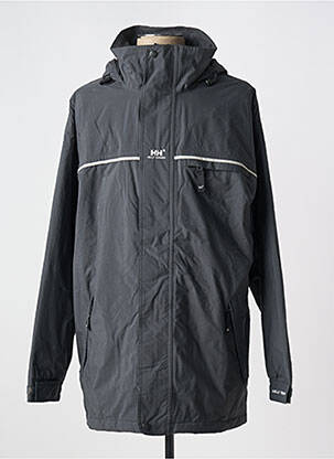 Parka manches longues a capuche noir HELLY HANSEN homme