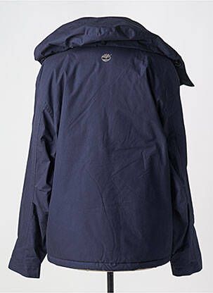 Blouson col col montant bleu TIMBERLAND femme