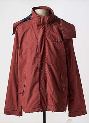 Parka manches longues a capuche rouge TIMBERLAND homme