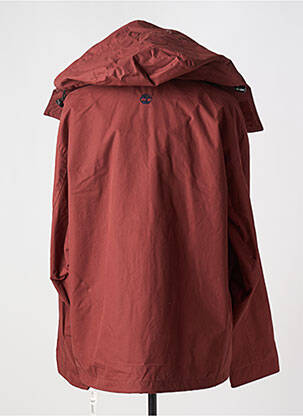 Parka manches longues a capuche rouge TIMBERLAND homme