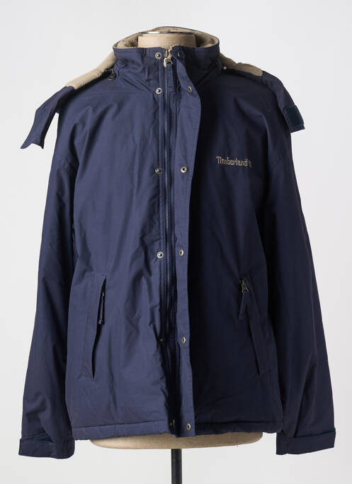 Blouson finition intérieure doublure polaire bleu TIMBERLAND femme