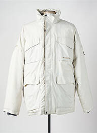 Parka manches longues sans capuche blanc COLUMBIA homme