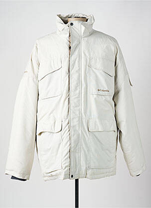 Parka manches longues sans capuche blanc COLUMBIA homme