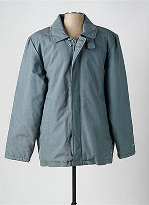 Manteau court fermeture zippée sous rabat pressionné sans capuche gris G STAR homme