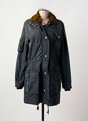 Parka manches longues sans capuche bleu MISS SIXTY femme