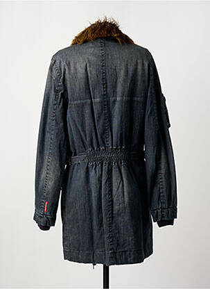 Parka sans capuche sans capuche bleu MISS SIXTY femme