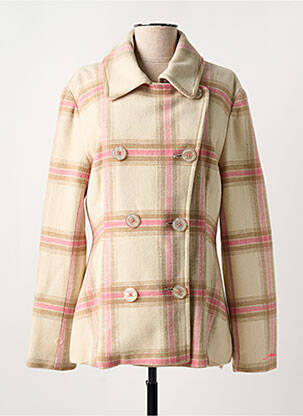 Manteau court poches sans capuche rose FIRETRAP femme