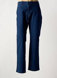 Jeans coupe droite poches bleu NEW SPORTSWEAR femme