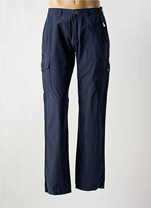 Pantalon cargo coupe droite bleu PETER COFOX homme