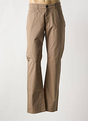 Pantalon droit coupe droite beige REDMAN homme