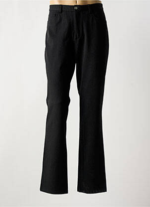 Pantalon droit coupe droite noir KAMAO homme
