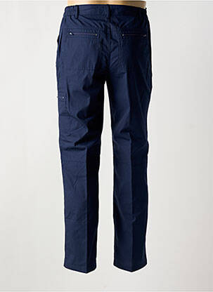 Pantalon droit coupe droite bleu PIERRE D'ARLANC homme