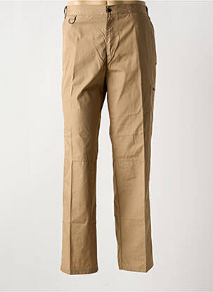 Pantalon droit coupe droite beige PIERRE D'ARLANC homme