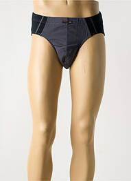 Slip imprimé fantaisie gris CON-TA homme