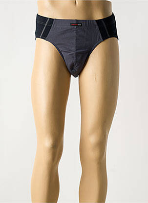 Slip imprimé fantaisie gris CON-TA homme