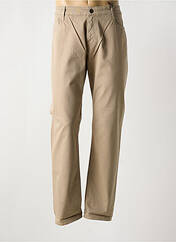 Pantalon droit beige REDMAN pour homme seconde vue