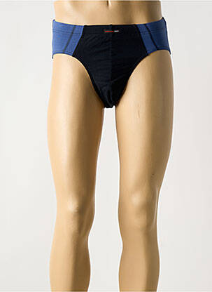 Slip noir CON-TA pour homme