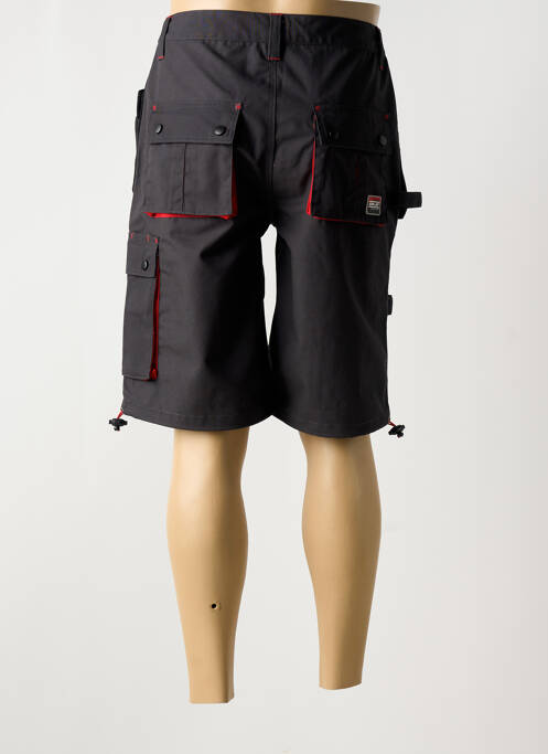 Bermuda taille élastique gris KIPLAY homme