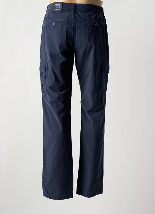 Pantalon cargo bleu PETER COFOX pour homme