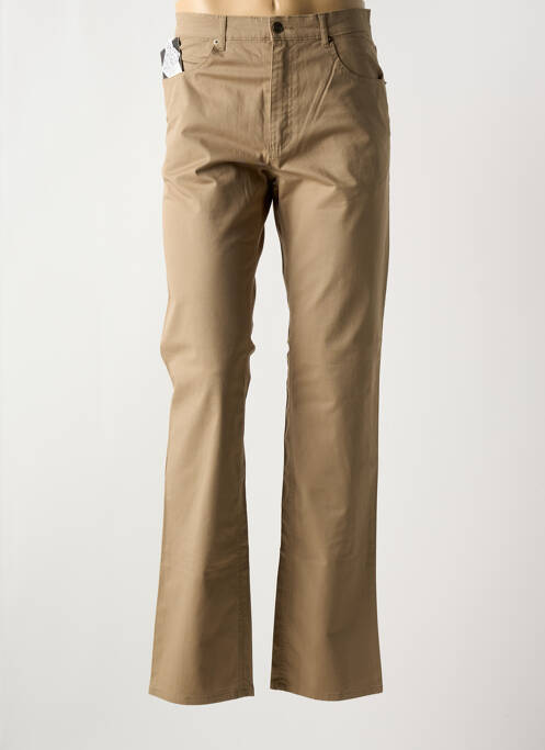 Pantalon droit beige LUCKY pour homme